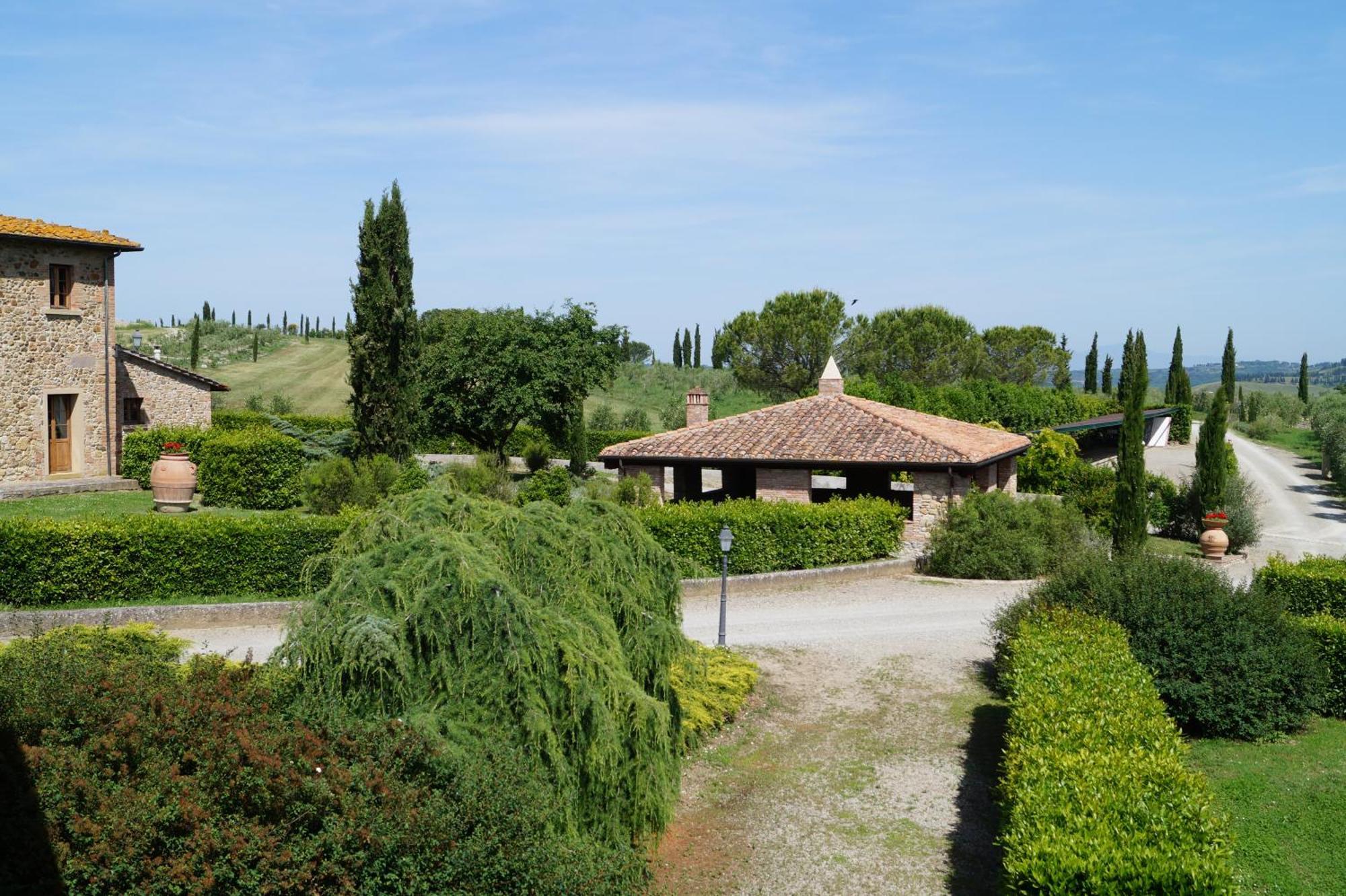 La Mandriola Villa Lajatico Exteriör bild