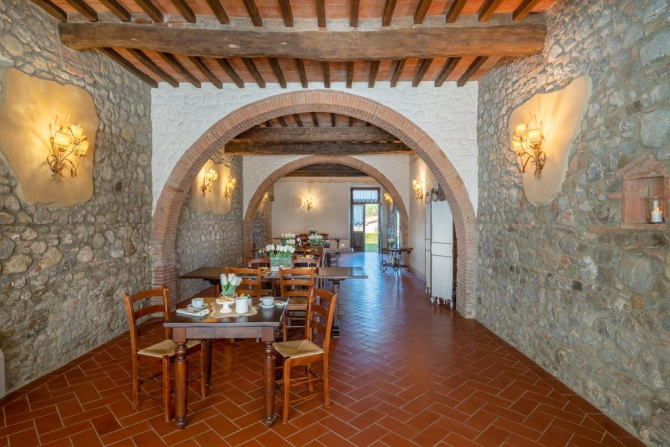 La Mandriola Villa Lajatico Exteriör bild