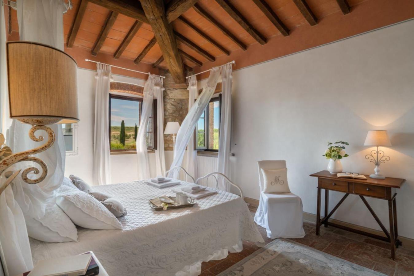 La Mandriola Villa Lajatico Exteriör bild