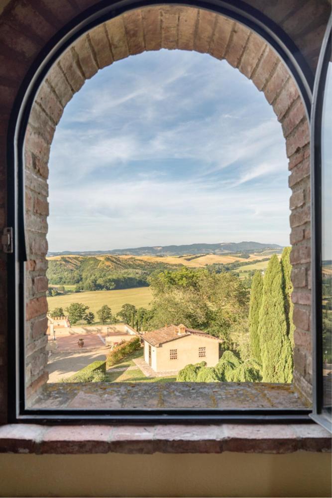 La Mandriola Villa Lajatico Exteriör bild