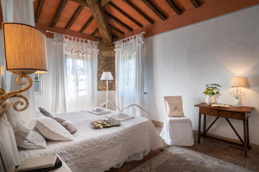 La Mandriola Villa Lajatico Rum bild