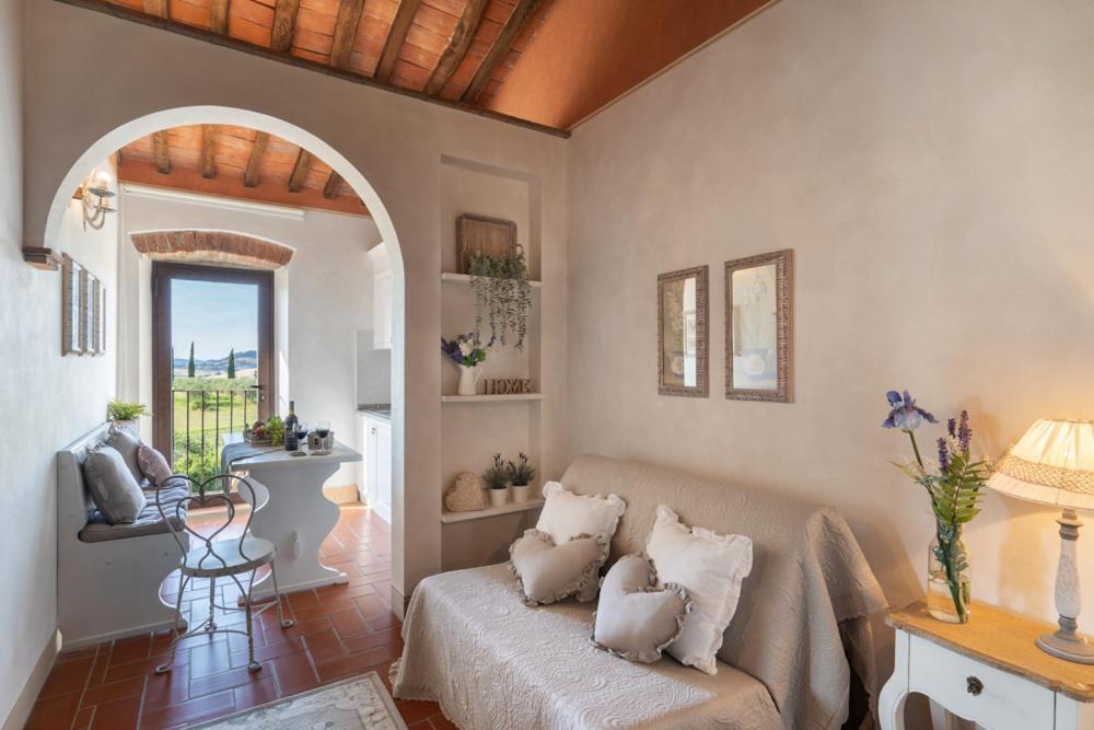 La Mandriola Villa Lajatico Rum bild