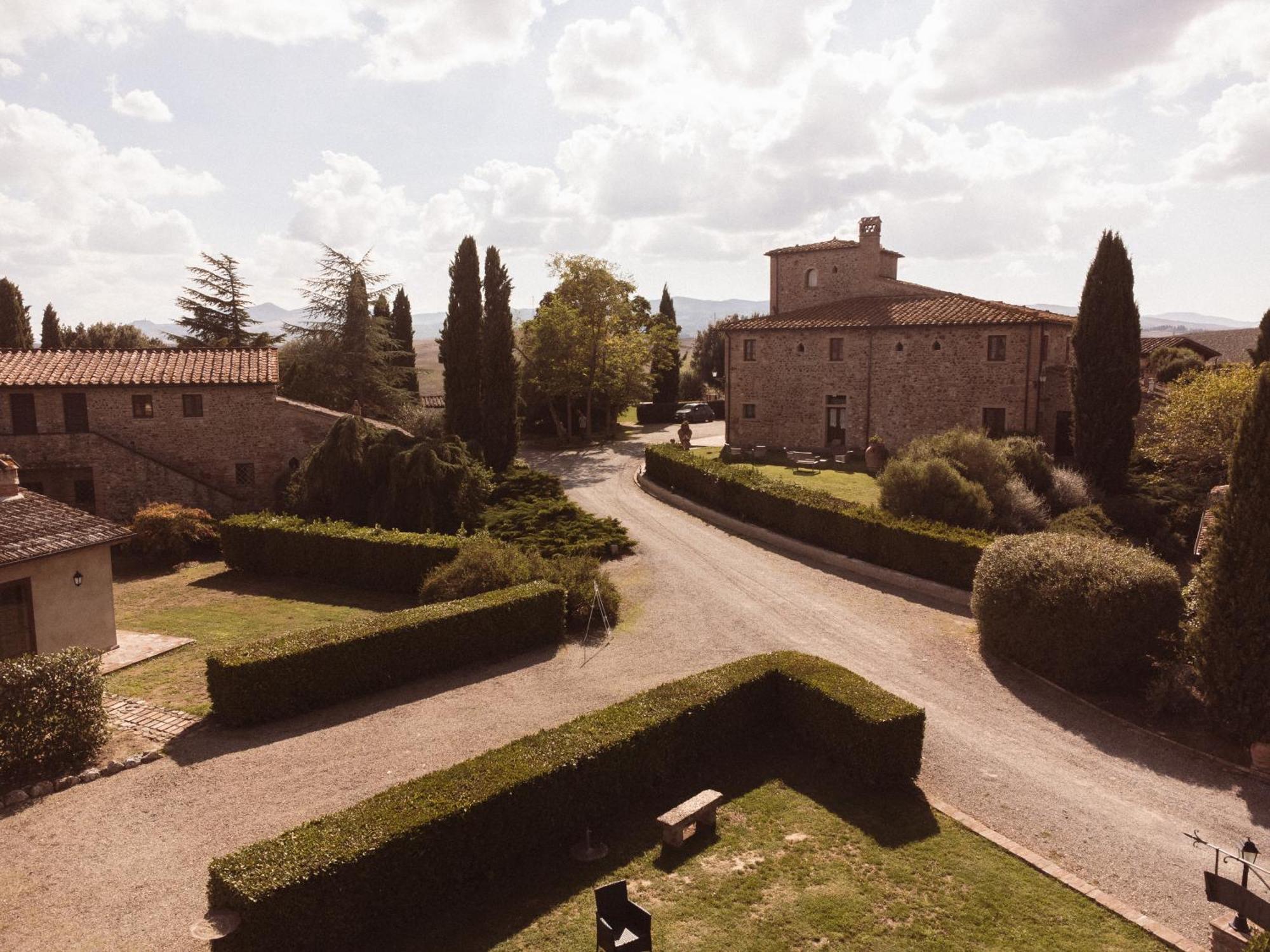 La Mandriola Villa Lajatico Exteriör bild