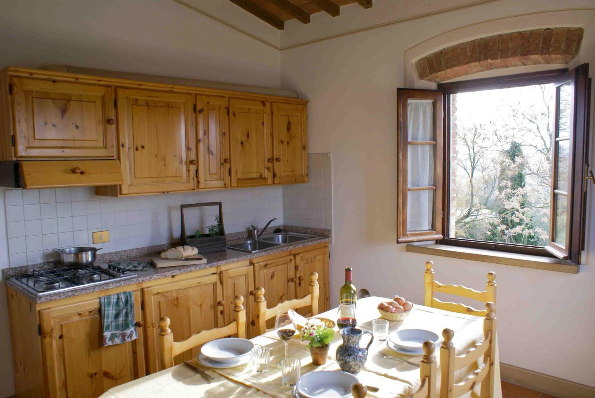 La Mandriola Villa Lajatico Rum bild