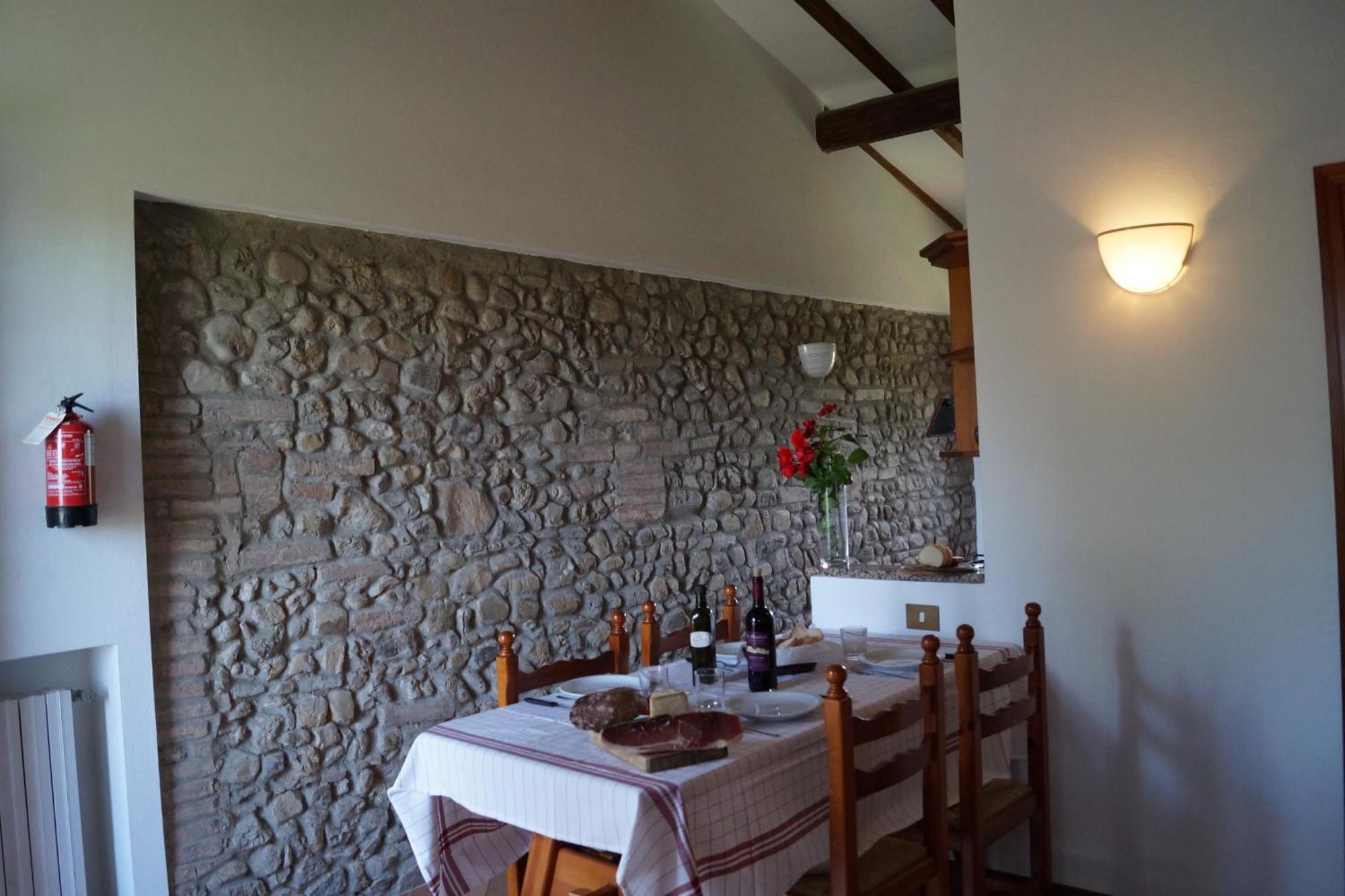 La Mandriola Villa Lajatico Rum bild