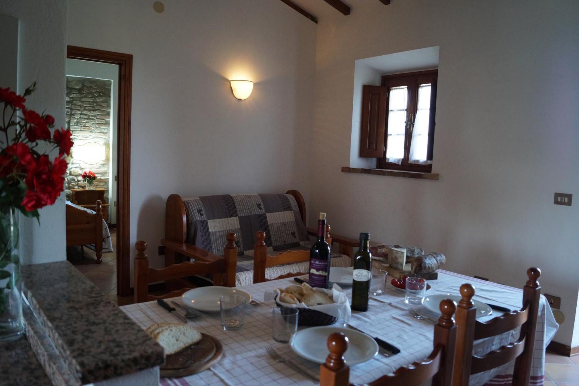 La Mandriola Villa Lajatico Rum bild