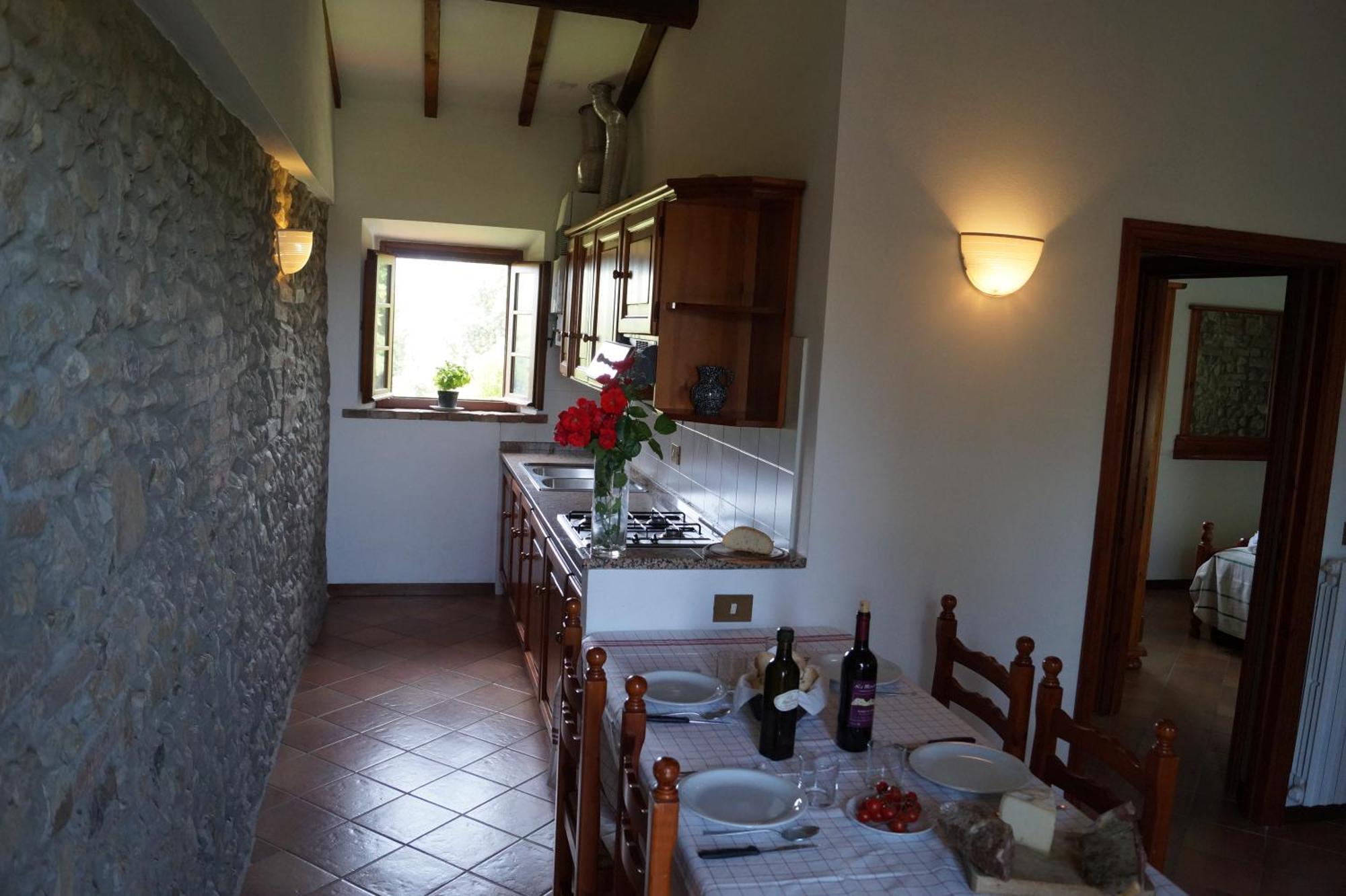 La Mandriola Villa Lajatico Rum bild