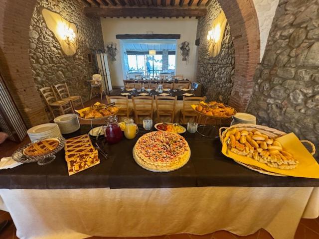 La Mandriola Villa Lajatico Exteriör bild