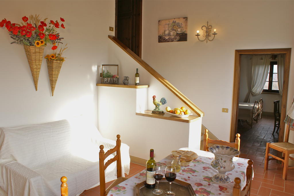 La Mandriola Villa Lajatico Rum bild