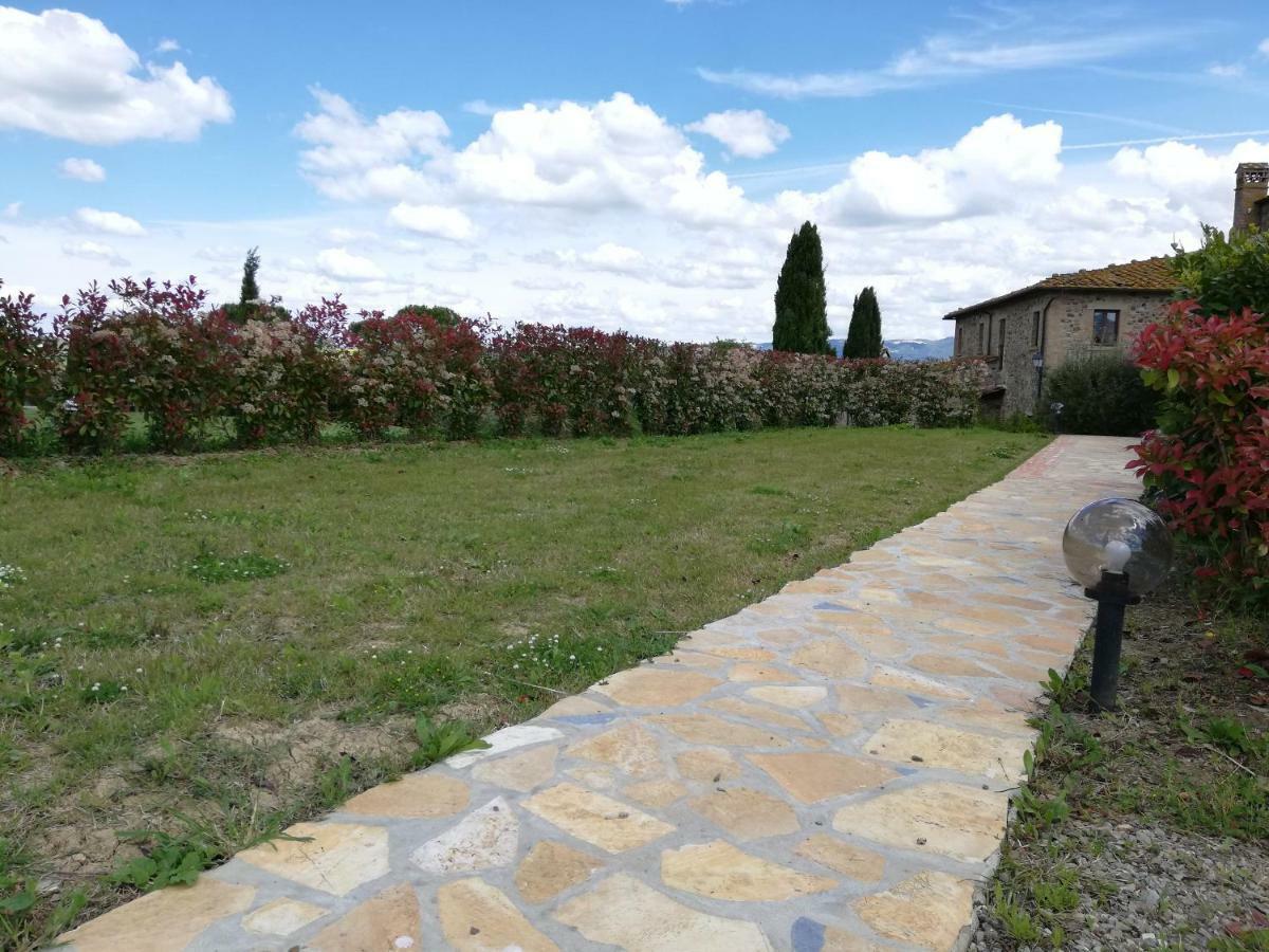 La Mandriola Villa Lajatico Exteriör bild